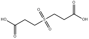 3,3'-sulphonyldipropionic acid  구조식 이미지