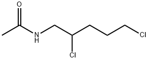 N-ACETYL-1-AMINO-2,5-DICHLOROPENTANE 구조식 이미지