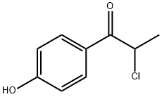 1-Propanone, 2-chloro-1-(4-hydroxyphenyl)- (9CI) Structure