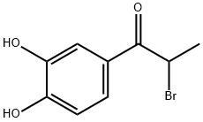 2-브로모-3-4-디하이드록시프로피오페논 구조식 이미지