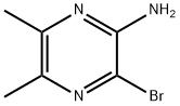 3-BROMO-5,6-DIMETHYLPYRAZIN-2-AMINE Structure