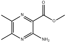 METHYL 3-AMINO-5,6-DIMETHYLPYRAZINE-2-CARBOXYLATE Structure