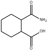 Cyclohexanecarboxylic acid, 2-(aMinocarbonyl)- 구조식 이미지