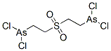 Bis[2-(dichloroarsino)ethyl] sulfone Structure