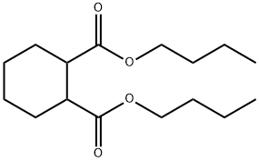 1,2-CYCLOHEXANEDICARBOXYLIC ACID, DIBUTYL ESTER Structure