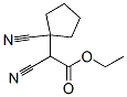 ETHYL CYANO(1-CYANOCYCLOPENTYL)ACETATE Structure
