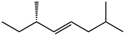 (6S,4E)-2,6-디메틸-4-옥텐 구조식 이미지