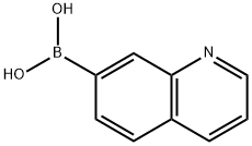 QUINOLIN-7-YLBORONIC ACID 구조식 이미지