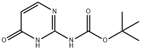 tert-butyl (4-hydroxypyrimidin-2-yl)carbamate 구조식 이미지