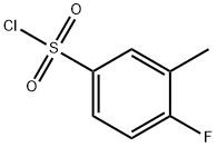 4-fluoro-3-methylbenzenesulfonyl chloride 구조식 이미지