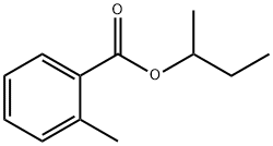 o-Toluylic acid, 2-butyl ester Structure