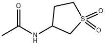 N-(1,1-디옥소티올란-3-일)아세트아미드 구조식 이미지