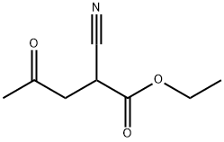 ethyl 2-cyano-4-oxo-pentanoate Structure