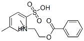 2-메틸아미노에틸벤조에이트,4-메틸벤젠술폰산 구조식 이미지