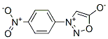 3-(4-Nitrophenyl)-1,2,3-oxadiazole-3-ium-5-olate 구조식 이미지