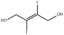 (E)-2,3-Diiodobut-2-ene-1,4-diol 구조식 이미지