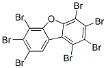 heptabromodibenzofuran Structure