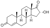 4-ANDROSTEN-16A-OL-3,17-DIONE Structure