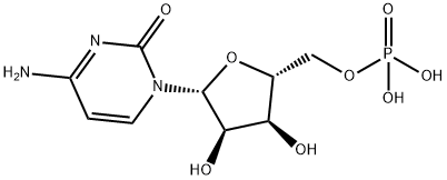 Cytidine 5’-monophosphate 구조식 이미지