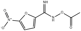 5-니트로-2-푸라미데오-아세톡심 구조식 이미지