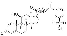 630-67-1 prednisolone 21-(3-sodium-sulphobenzoate)