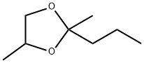 2,4-Dimethyl-2-propyl-1,3-dioxolane Structure