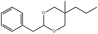 2-benzyl-5-methyl-5-propyl-1,3-dioxane Structure