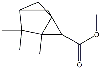 Tricyclo[2.2.1.02,6]heptane-1-carboxylic acid, 2,3,3-trimethyl-, methyl ester (9CI) 구조식 이미지