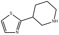 3-(1,3-Thiazol-2-yl)piperidine Structure