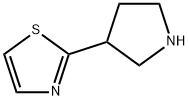2-PYRROLIDIN-3-YL-THIAZOLE Structure