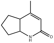 2H-Cyclopenta[b]pyridin-2-one, 1,4a,5,6,7,7a-hexahydro-4-methyl- (9CI) 구조식 이미지
