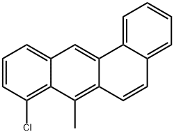 8-Chloro-7-methylbenz[a]anthracene 구조식 이미지