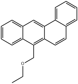 7-(Ethoxymethyl)benz[a]anthracene 구조식 이미지