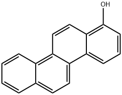 1-HYDROXYCHRYSENE Structure