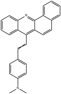 7-[p-(Dimethylamino)styryl]benz[c]acridine Structure