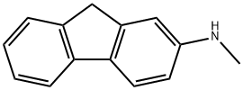 N-메틸-9H-플루오렌-2-아민 구조식 이미지