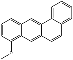 8-Methoxybenz[a]anthracene 구조식 이미지