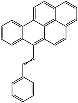 6-Styrylbenzo[a]pyrene 구조식 이미지