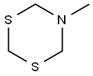 dihydro-5-methyl-4H-1,3,5-dithiazine  구조식 이미지