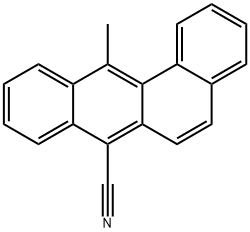 12-Methylbenz[a]anthracene-7-carbonitrile Structure