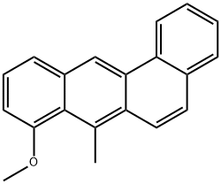 8-Methoxy-7-methylbenz[a]anthracene 구조식 이미지