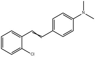 2'-클로로-N,N-디메틸스틸벤-4-아민 구조식 이미지