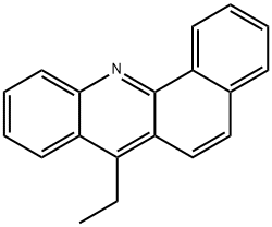 7-에틸벤즈[c]아크리딘 구조식 이미지