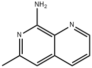 6-Methyl-1,7-naphthyridin-8-amine 구조식 이미지