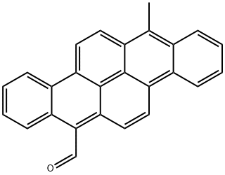 14-Methyldibenzo[b,def]chrysene-7-carbaldehyde Structure