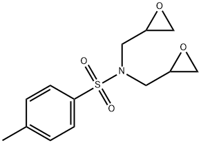 N,N-Bis(oxiranylmethyl)-4-methylbenzenesulfonamide 구조식 이미지