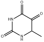 2,4,5(3H)-Pyrimidinetrione, dihydro-6-methyl- (9CI) 구조식 이미지