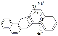 7,14-Dihydro-7,14-ethanodibenz[a,h]anthracene-15,16-dicarboxylic acid disodium salt 구조식 이미지