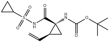 630421-48-6 t-Butyl(1R,2S)-1-(cyclopropylsulfonylcarbamoyl)-2-vinylcyclopropylcarbamate