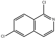 1,6-DICHLORO-ISOQUINOLINE 구조식 이미지